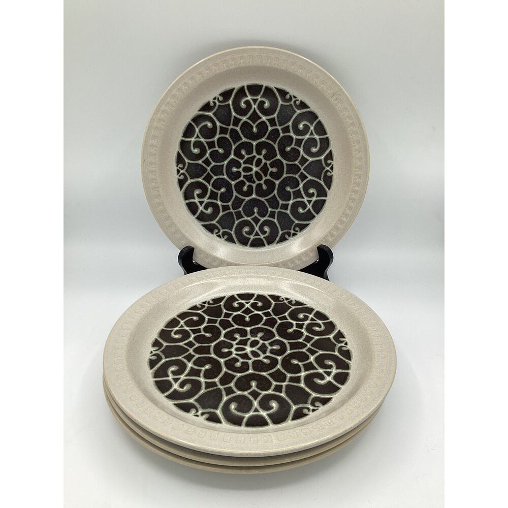 American Enterprises HACIENDA * Set of 4 * Dinner Plates 10 1/4" VERY NICE